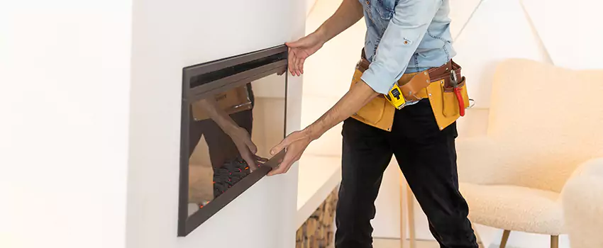 Metal Fireplace Installation in Indianola, Iowa
