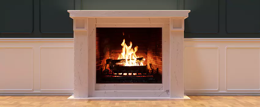 Open Flame Wood-Burning Fireplace Installation Services in Indianola, Iowa