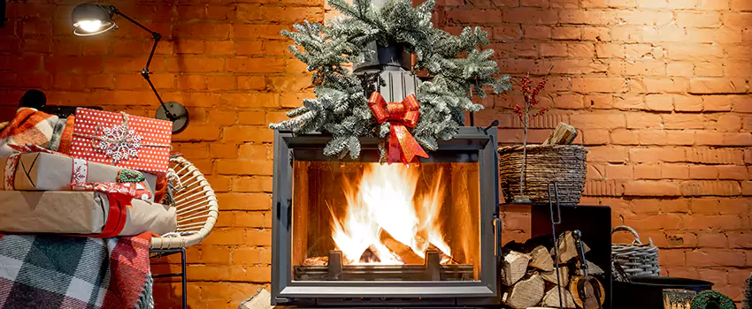 Travis Industries Linear Gas Fireplace Installation in Indianola, Iowa