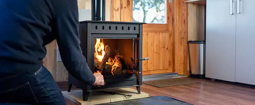 Open Hearth Wood Fireplace Installation in Indianola, IA