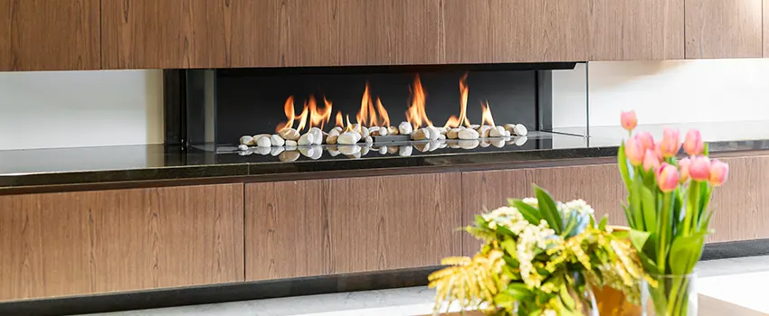 Double-height Fireplace Design Refurbishment in Indianola, Iowa